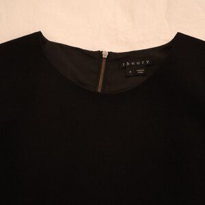 Theory Black Shift Dress - Size 8